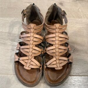 Tan Gladiator Sandals